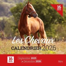 Les Chevaux : Calendrier (édition 2026)