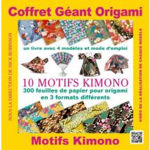 Coffret Géant Origami - Motifs Kimono