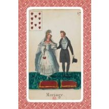 Carnet Ligné Cartomancie, Mariage, 18e Siècle