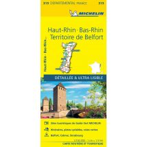 Bas-rhin, Haut-rhin, Territoire De Belfort