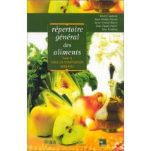 Répertoire Général Des Aliments T.4 - Table De Composition Minérale