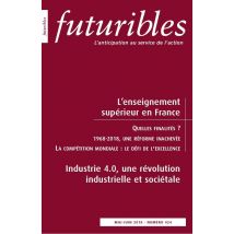 Futuribles 424, Mai-juin 2018. L'Enseignement Supérieur En France : Industrie 4.0, Une Révolution Industrielle Et Sociétale