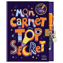 Ma Papeterie Creative - Mon Carnet Top Secret