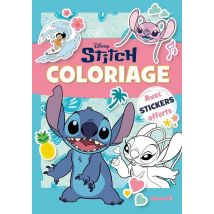 Disney Stitch - Coloriage Avec Stickers - Offerts