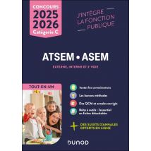Concours Atsem Asem - Tout-en-un - 2025-2026