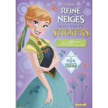 La Reine Des Neiges - Disney - Mon Livre De Stickers + Poster - Anna