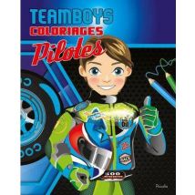 Team Boys - Pilotes - Coloriages