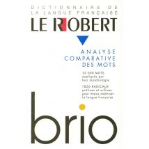Le Robert Brio Analyse Comparative Des Mots