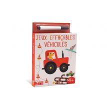 Jeux Effaçable Véhicules Avec Feutre Velleda