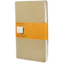 Cahier Ligne - Grand Format - Couverture Souple En Carton Kraft - Moleskine