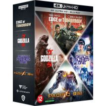 Action - Coffret : Edge Of Tomorrow + Ready Player One + Pacific Rim + Godzilla