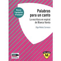 Palabras Para Un Canto : La Escritura En Espiral De Blanca Varela