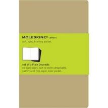 Cahier Blanc - Grand Format - Couverture Souple En Carton Kraft - Moleskine