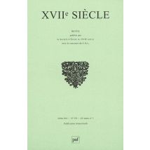 Revue Xviie Siècle N.252 : La Recherche Dix-septièmiste Au Canada
