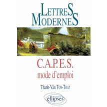 Lettres Modernes - Capes - Mode D'Emploi