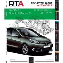 Revue Technique Automobile N.818 : Renault Scénic Iii Phase 3 - 1.6 Dci 130 Eco2 - 2013-2016