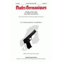 Études Germaniques - N°4/2010 : Le Roman Policier Scandinave