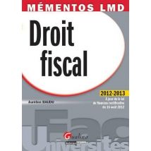 Droit Fiscal - 2012-2013