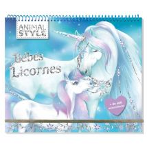 Animal Style - Cahier Créatif Bébés Licornes