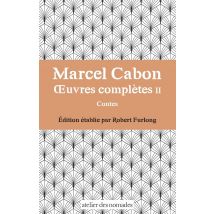 Marcel Cabon Oeuvres Complètes Ii