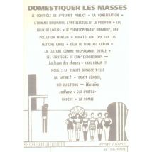 Revue Agone Tome 34 : Agone 34-2005 Domestiquer Les Masses