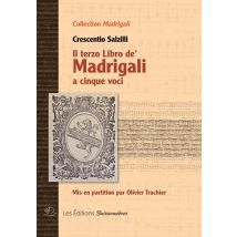 Il Terzo Libro De Madrigali A Cinque Voci (crescentio Salzilli)