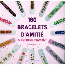 160 Bracelets D'Amitié En Broderie Diamant