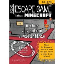 Escape Game De Poche - Spécial Minecraft - Arthur Et La Potion De Vie Infinie