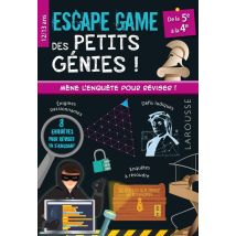 Escape Game Des Petits Génies ! : De La 5e À La 4e