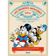 Les Grandes Aventures De Romano Scarpa : Intégrale Vol.1 : 1953/1956, Le Double Secret Du Fantôme Noir Et Autres Histoires