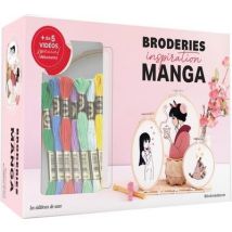 Coffret Broderies Inspiration Manga