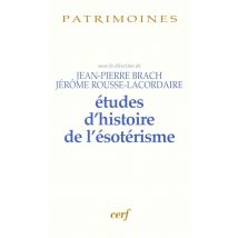 Études D'Histoire De L'Ésotérisme