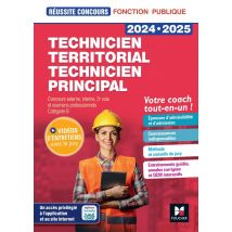 Réussite Concours : Technicien Territorial, Technicien Principal - Concours Externe, Interne, 3e Voie Et Examens Professionnels, Catégorie B -