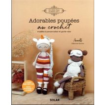 Adorables Poupées Au Crochet : Modèles À Personnaliser Et Garde-robe