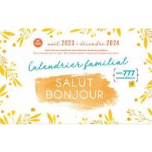 Calendrier Familial : Salut Bonjour (édition 2023/2024)