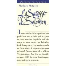 La Sagesse De Salomon