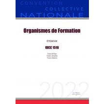 Convention Collective Nationale Organismes De Formation Idcc 1516