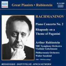 Concerto Pour Piano N°2 - Rapsodie Sur Un Thème De Paganini