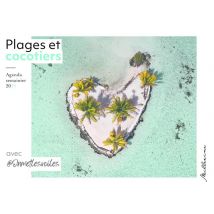 Agenda Semainier 2024 - Plage Et Cocotiers