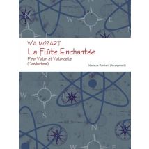 W.a. Mozart La Flûte Enchantée Pour Violon Et Violoncelle (conducteur)