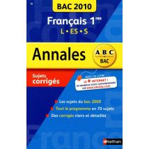 Annal Bac 2010 Francais 1er Es
