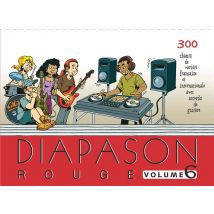 Diapason Rouge - Volume 6 - 300 Chants De Variétés Française Et Internationale Avec Accords De Guitare