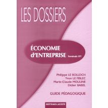 Guide Dossiers Eco Entr.ter Stt