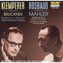 Otto Klemperer Dirige Brückner - Symphonies 4 & 7