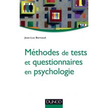 Méthodes De Tests Et Questionnaires En Psychologie