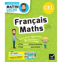 C'Est Simple Avec Maître Lucas : Français Et Maths - Ce1 - Cahier De Révision Et D'Entraînement