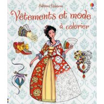 Vêtements Et Mode À Colorier