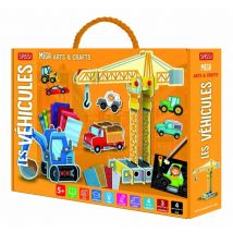 Méga Box Arts & Crafts : Les Véhicules - Sassi