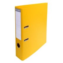 Classeur À Levier A4 - Dos 70 Mm - Carton - Exacompta - Jaune
