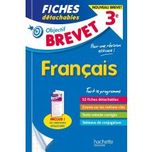 Objectif Brevet : Français - 3e - Fiches Détachables